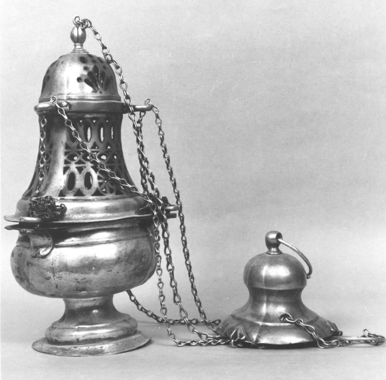 turibolo - a coppa - bottega toscana (sec. XIX)