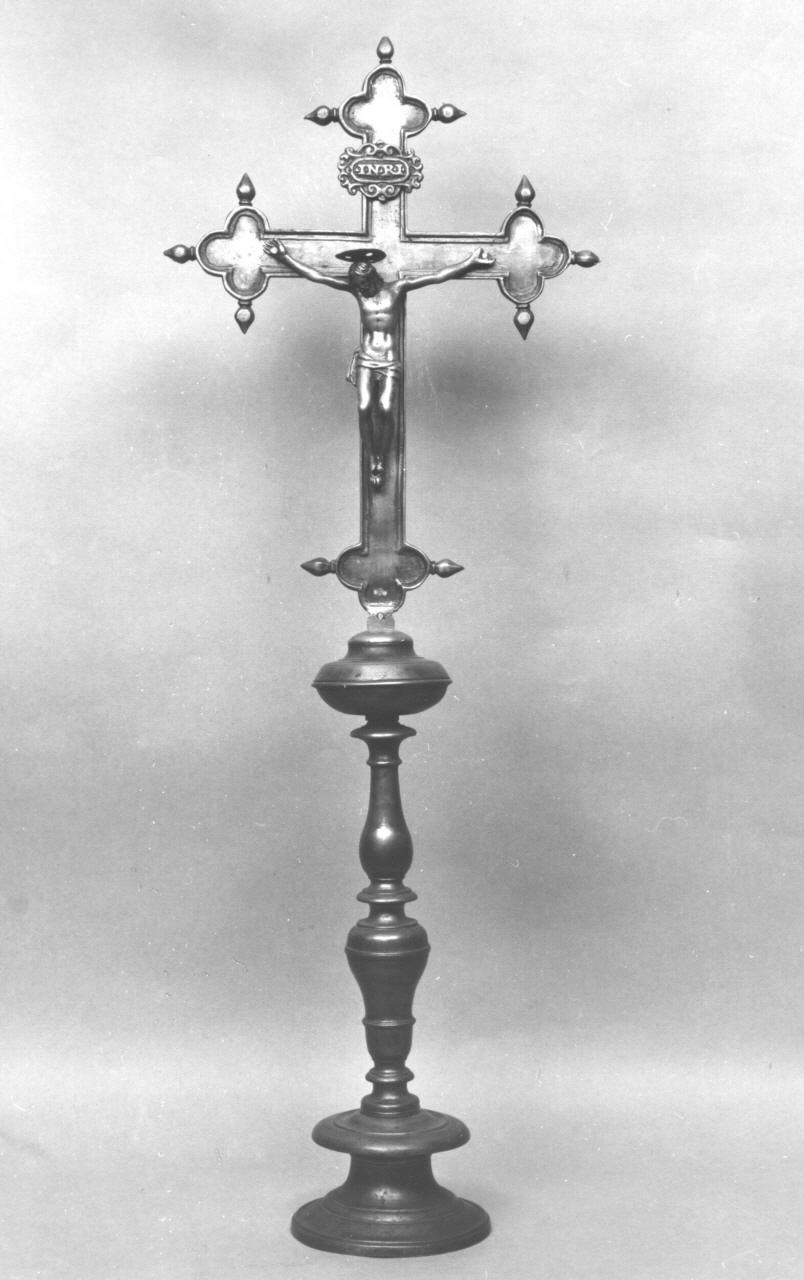 base per croce d'altare - bottega toscana (metà sec. XVIII)