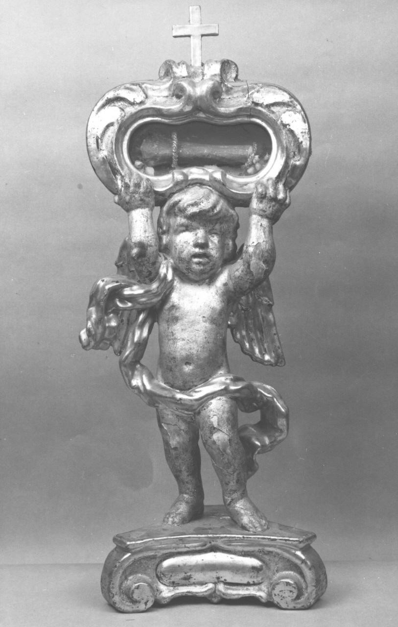 reliquiario - a statuetta, serie - bottega toscana (sec. XVIII)