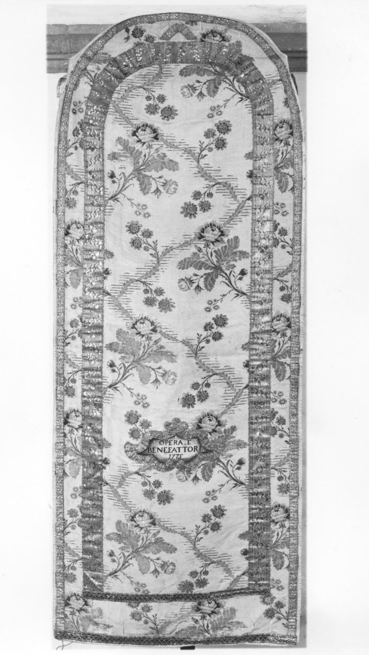 mantellina - manifattura italiana (sec. XVIII)