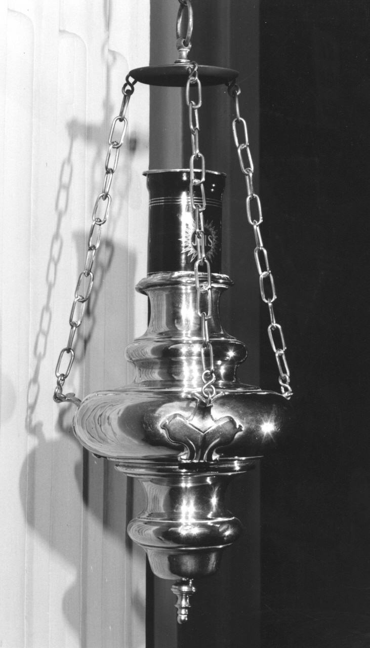 lampada pensile - bottega toscana (sec. XIX)