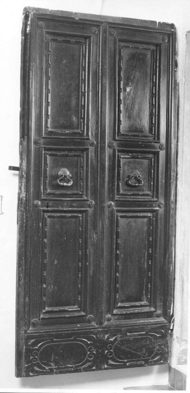 porta, serie - bottega toscana (sec. XVII)