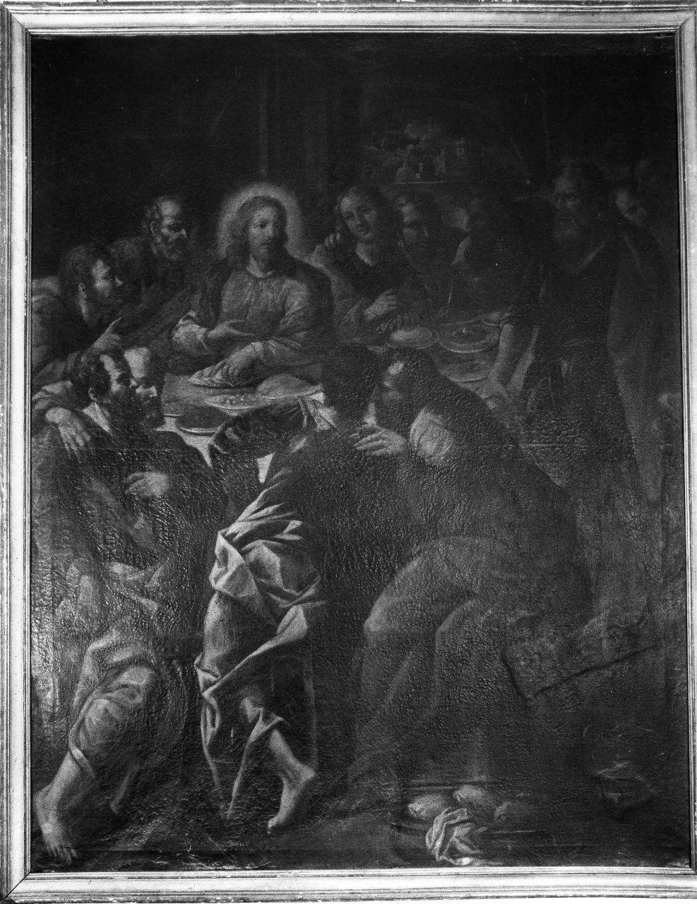 ultima cena (dipinto) - ambito toscano (sec. XVII)