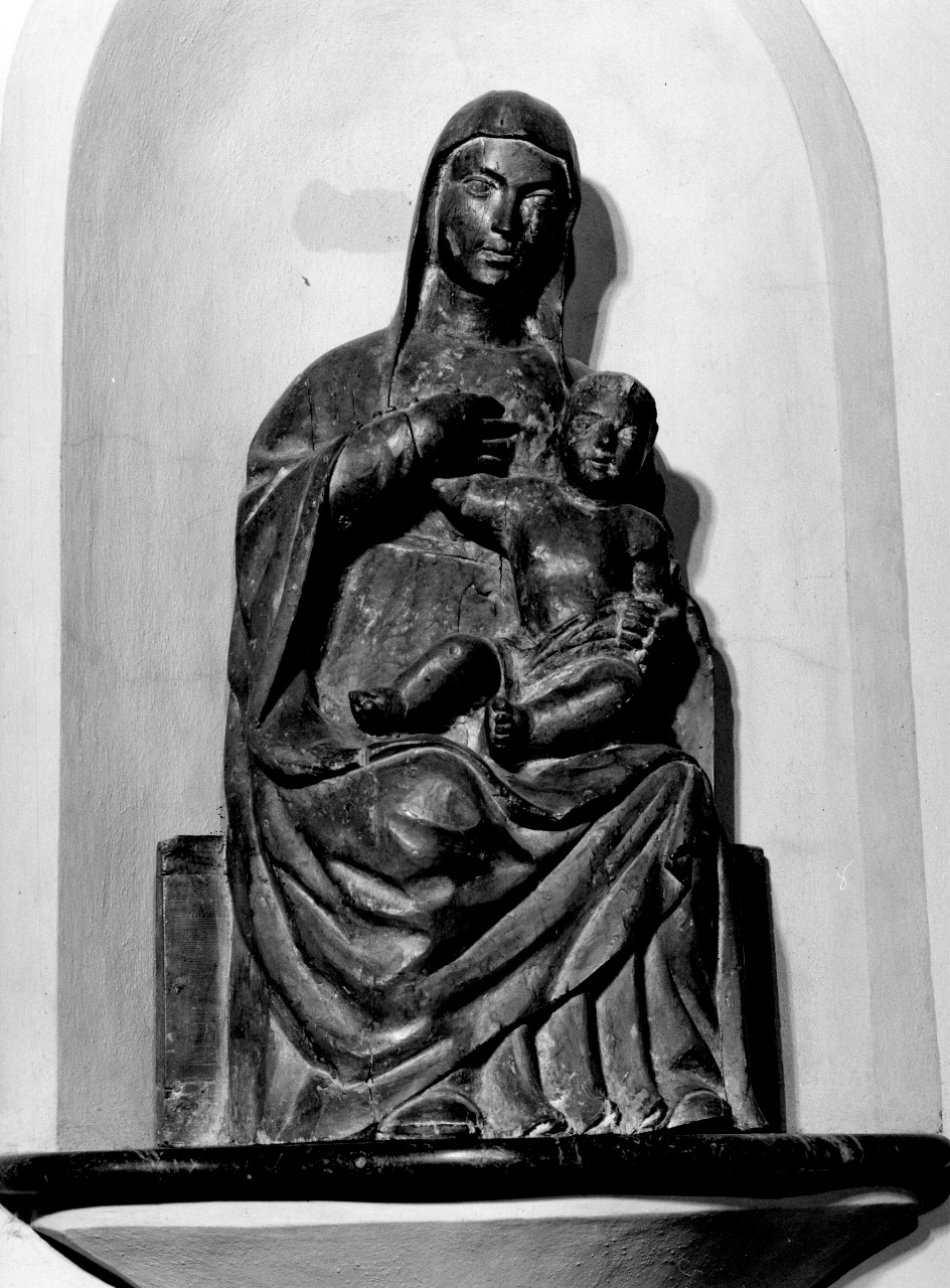 Madonna con Bambino (scultura) - bottega toscana (sec. XV)