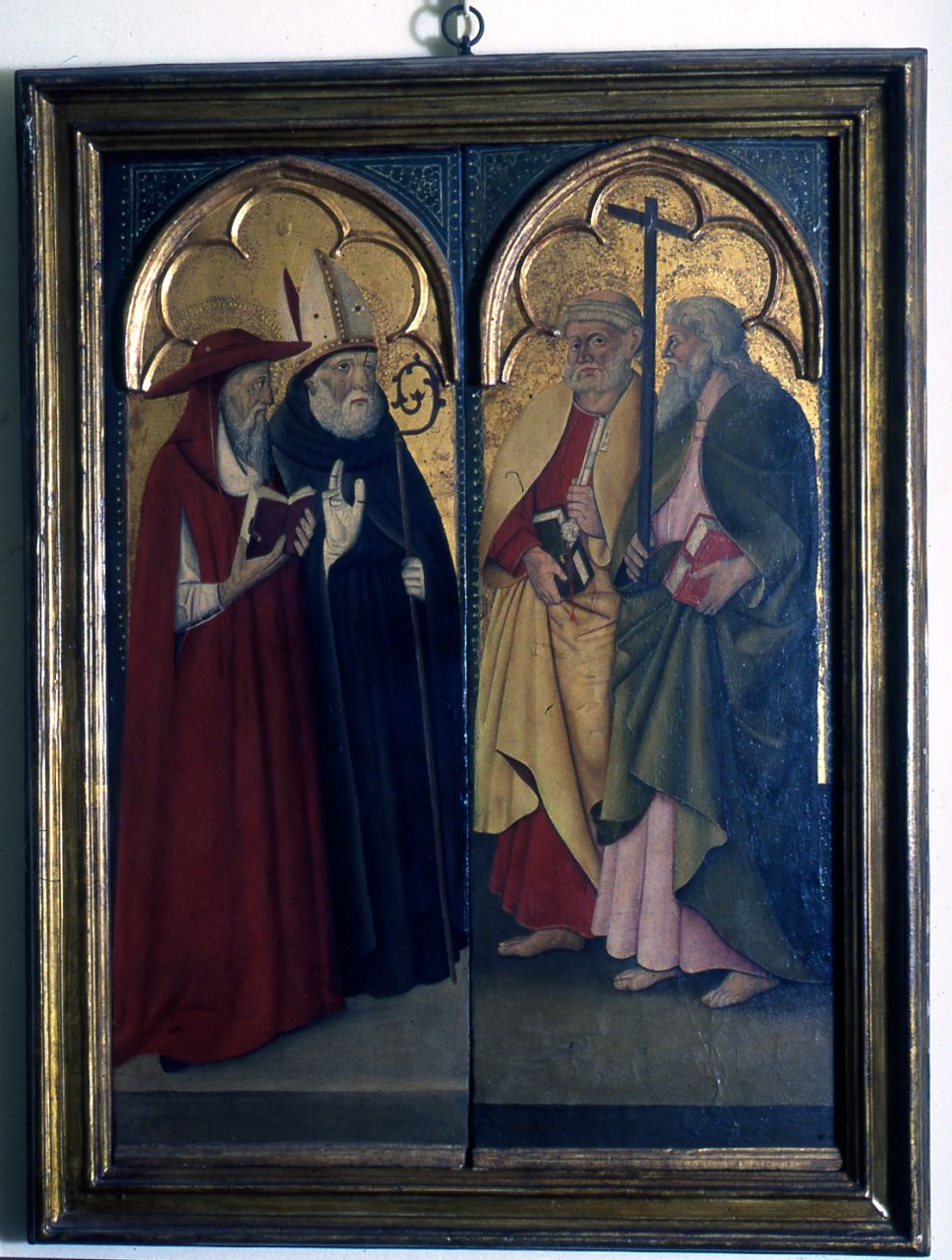 Sant'Ambrogio (dipinto) di Neri di Bicci (cerchia) (metà sec. XV)
