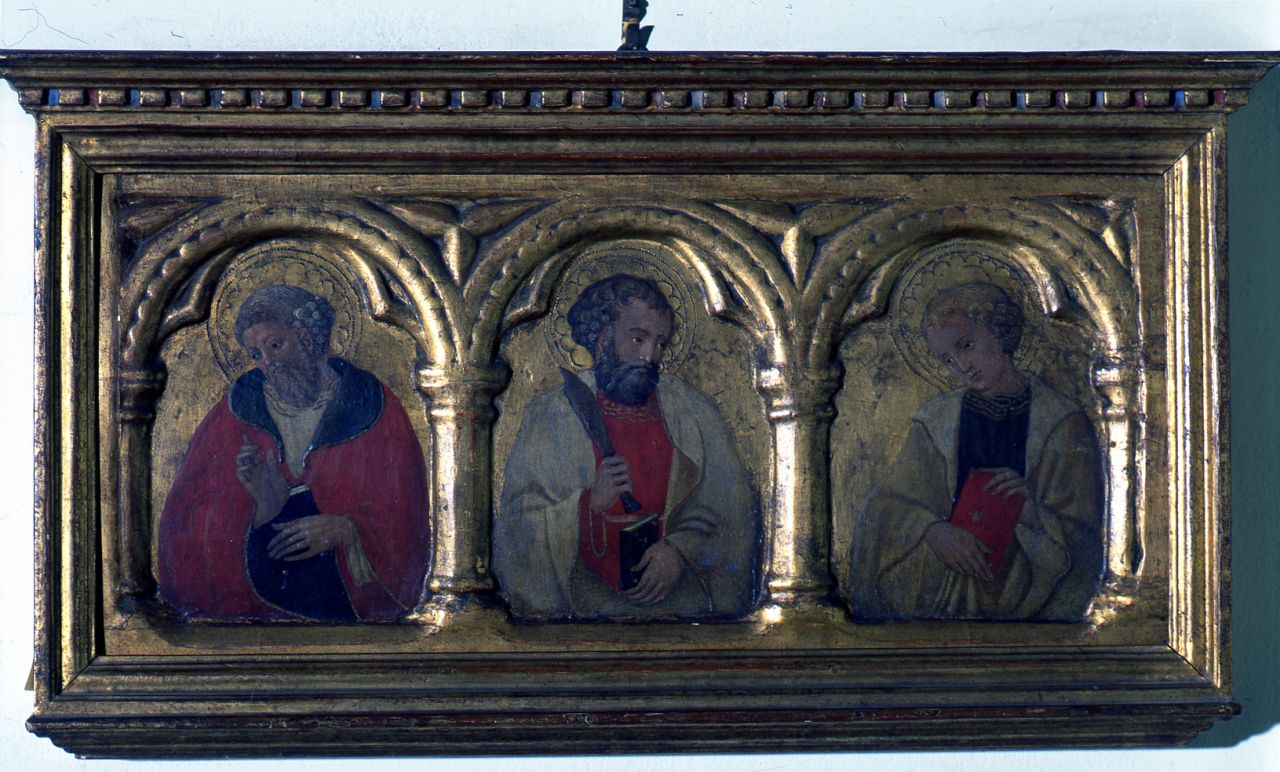 San Bartolomeo, santi (dipinto) di Vivarini Antonio (cerchia) (sec. XV)
