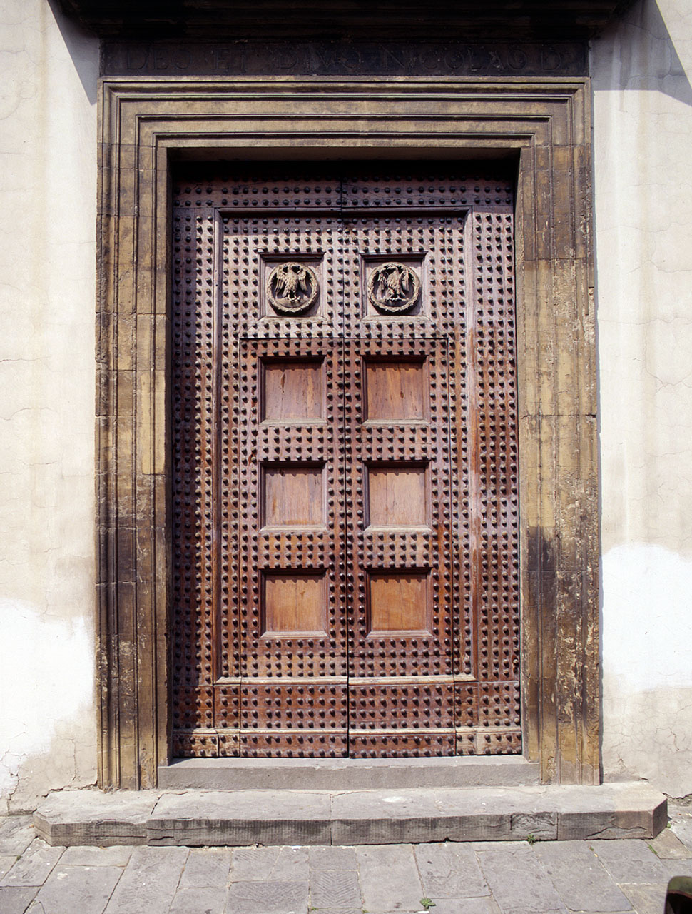 Madonna con Bambino e angeli (dipinto) di Maestro dell'Annunciazione di Brozzi (sec. XV)