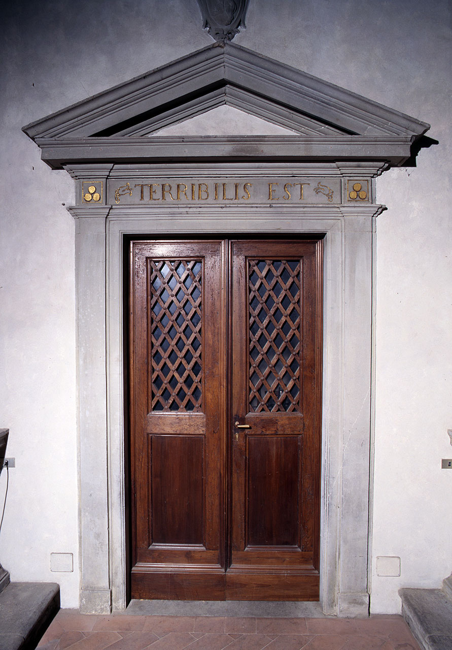 mostra di portale - produzione fiorentina (sec. XVI)