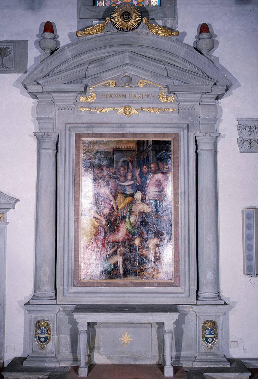 altare - produzione toscana (sec. XVI)