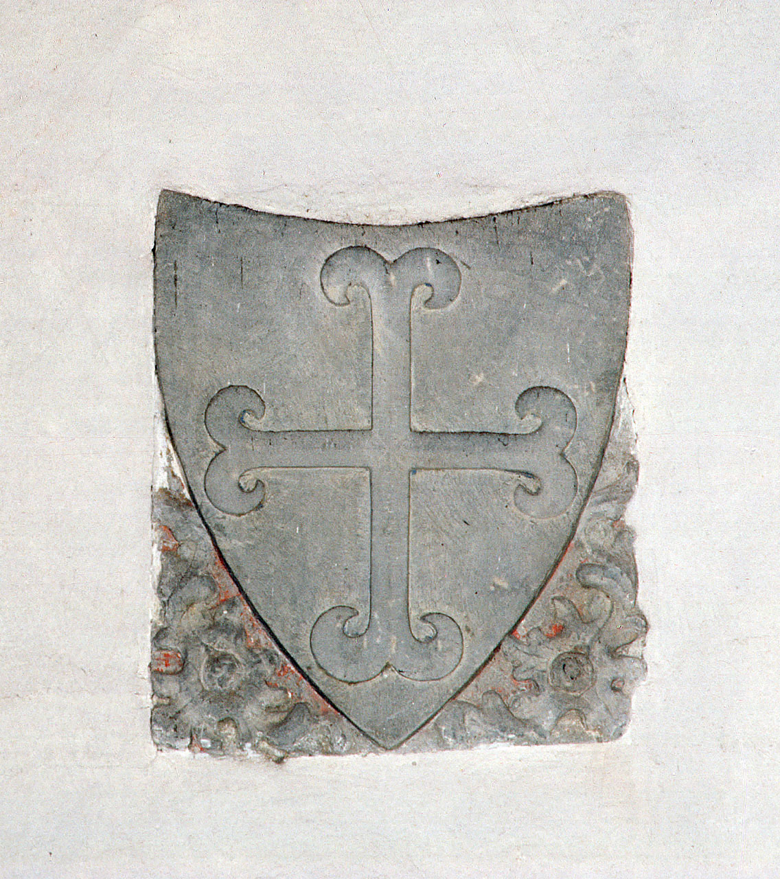 stemma gentilizio della famiglia Franceschi (rilievo) - produzione fiorentina (secc. XIV/ XV)
