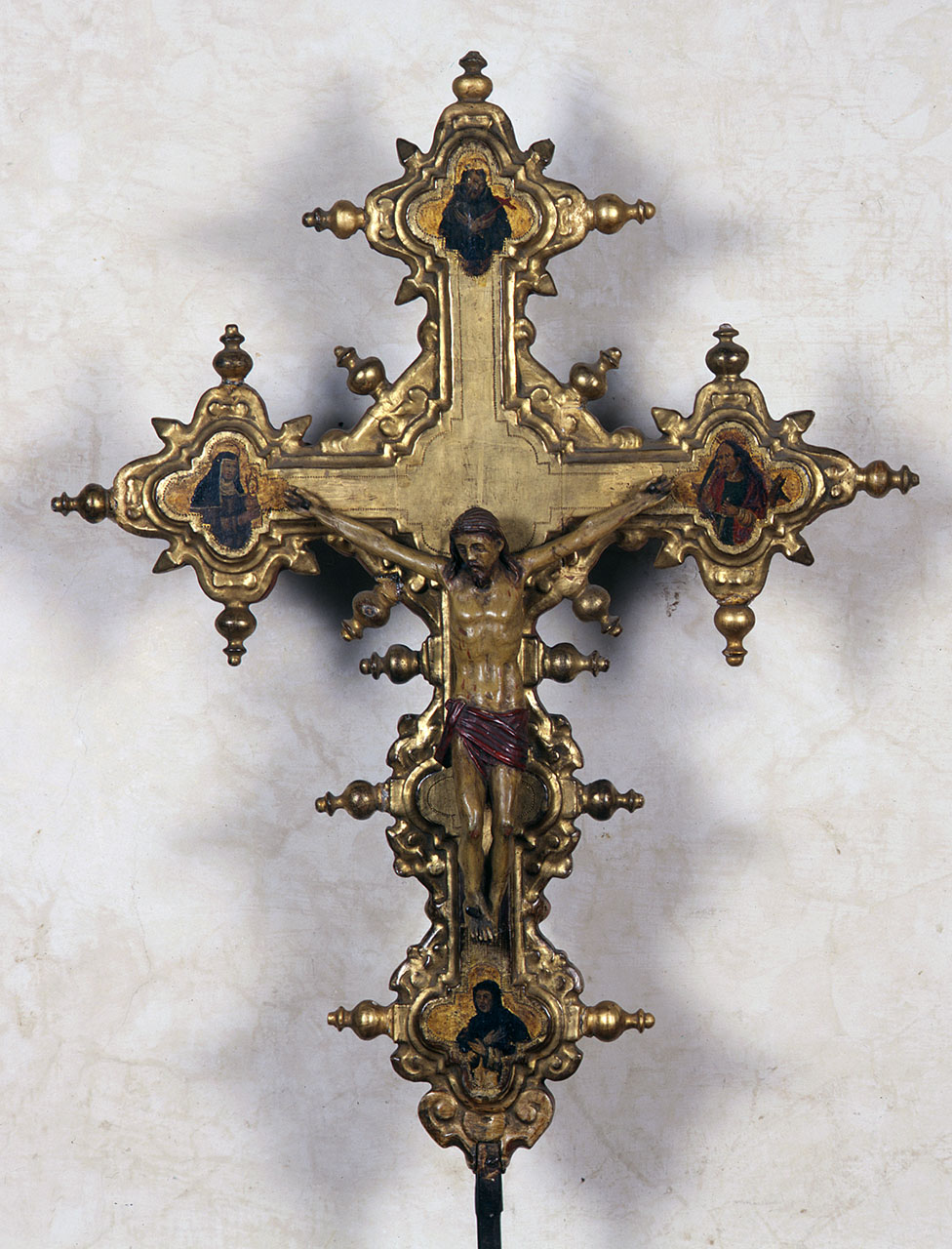 crocifisso - manifattura fiorentina (sec. XVI)