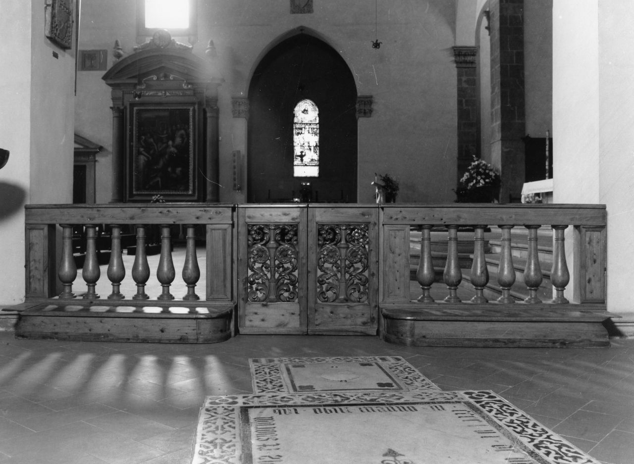 balaustrata, serie - manifattura fiorentina (sec. XIX)