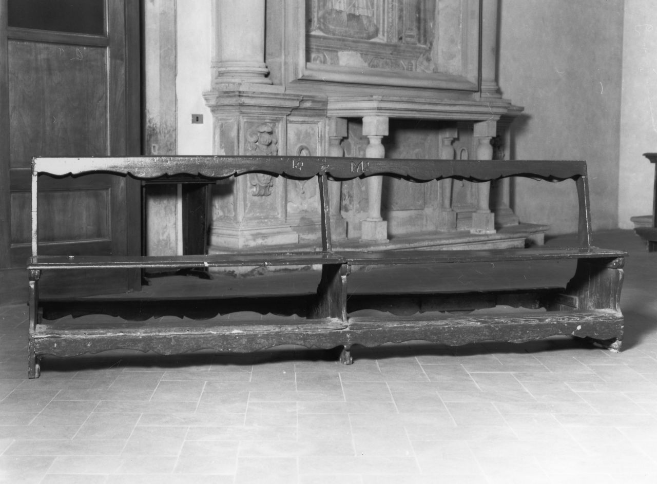 pancale da chiesa, serie - produzione fiorentina (fine/inizio secc. XVIII/ XIX)