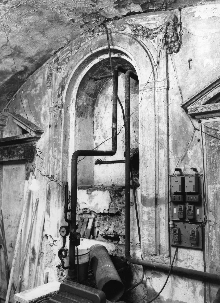 mostra di nicchia - ambito fiorentino (ultimo quarto sec. XVI)