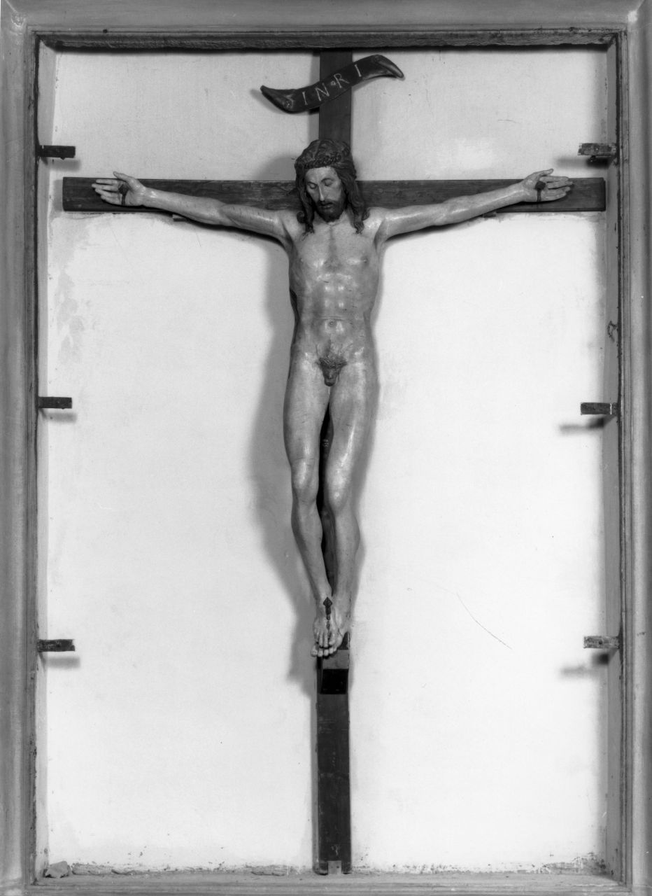 Cristo crocifisso (crocifisso) di Michelozzi Michelozzo (sec. XV)