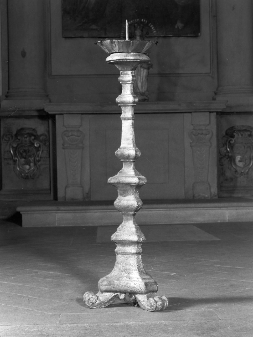 candelabro - produzione fiorentina (terzo quarto sec. XVIII)
