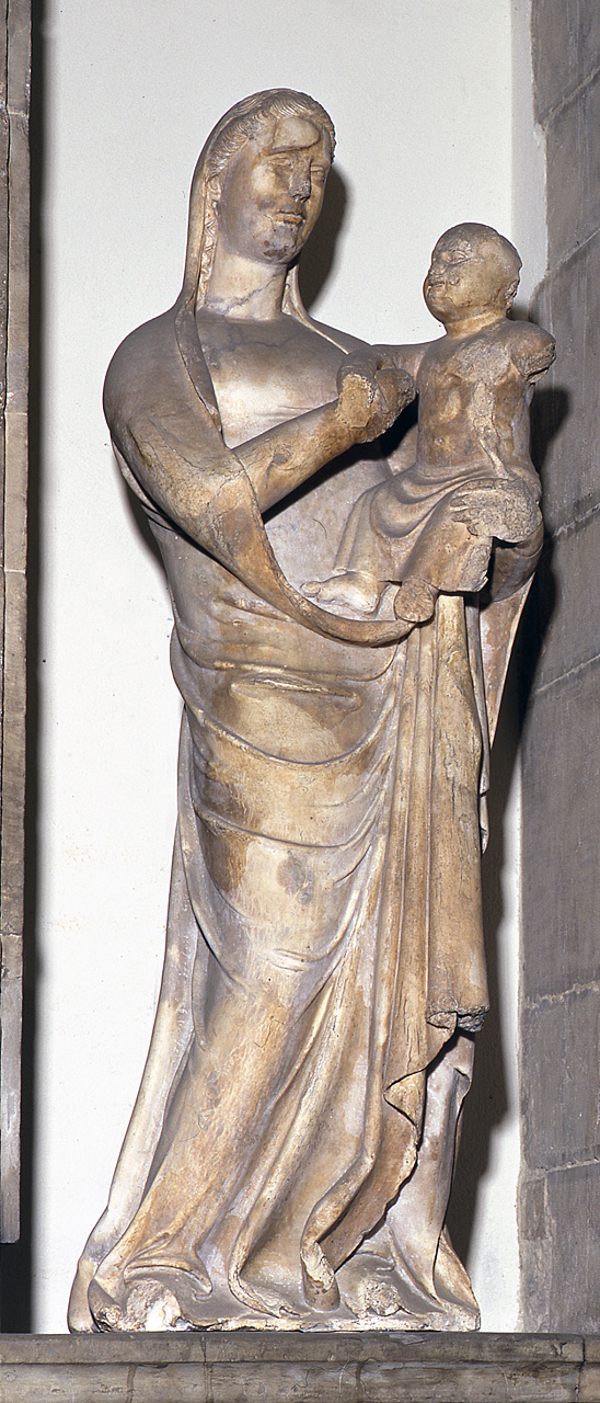 Madonna con Bambino (statua) di Talenti Simone (sec. XIV)