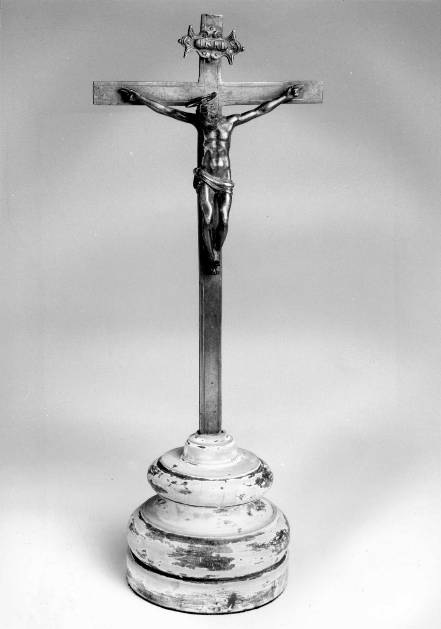 croce da tavolo - bottega toscana (metà sec. XVIII)