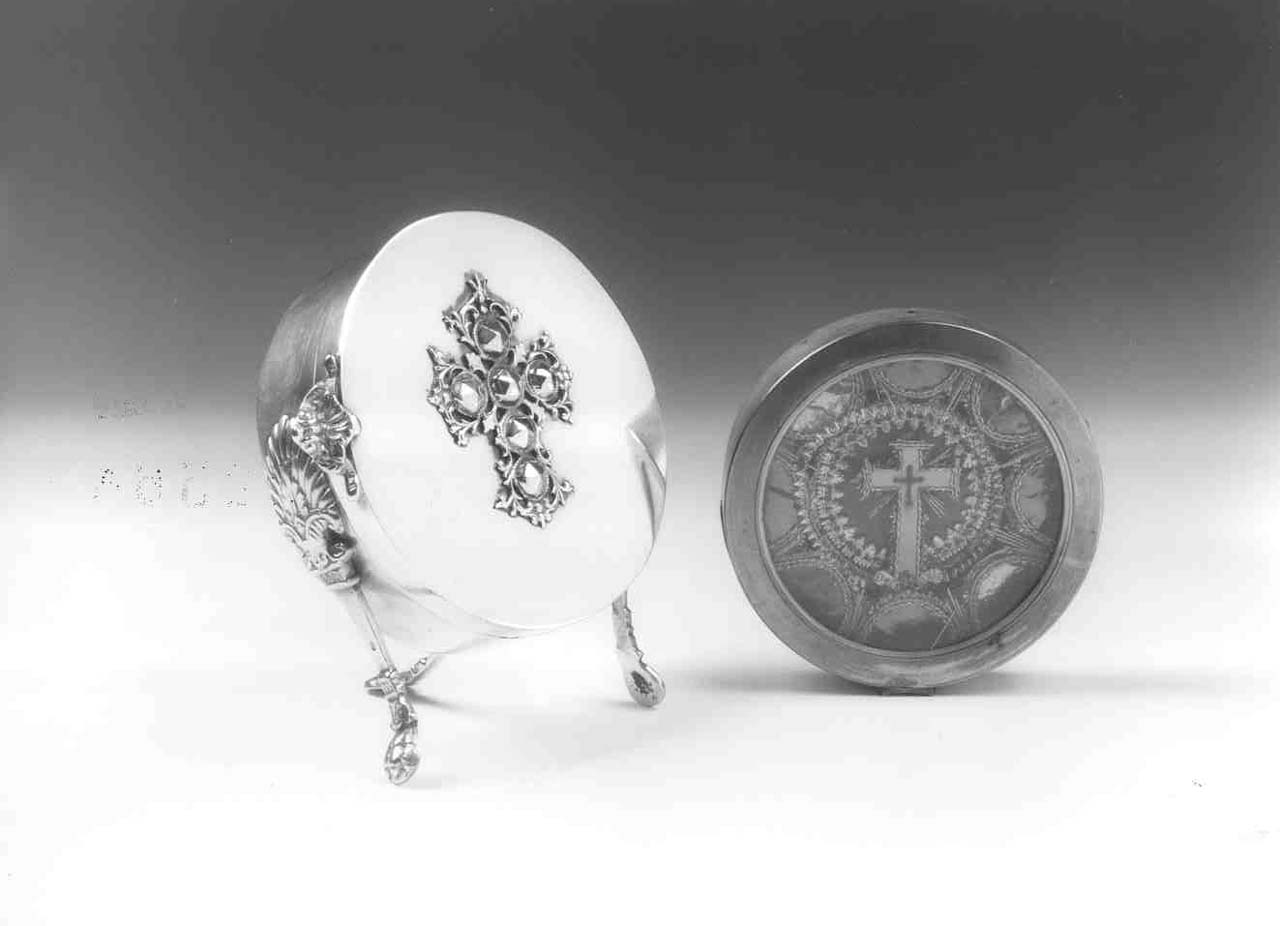 reliquiario - bottega italiana (prima metà sec. XIX)