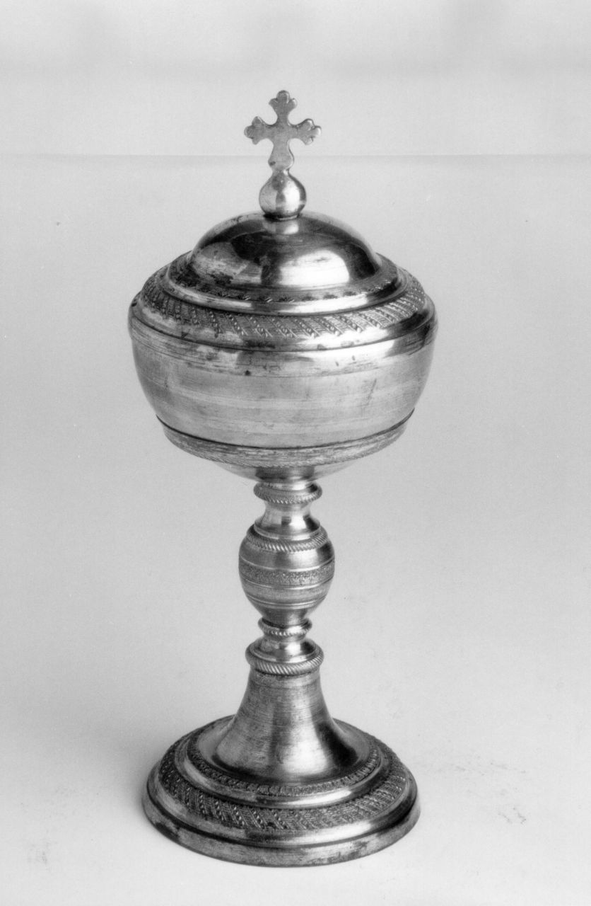 pisside da viatico - bottega fiorentina (ultimo quarto sec. XIX)