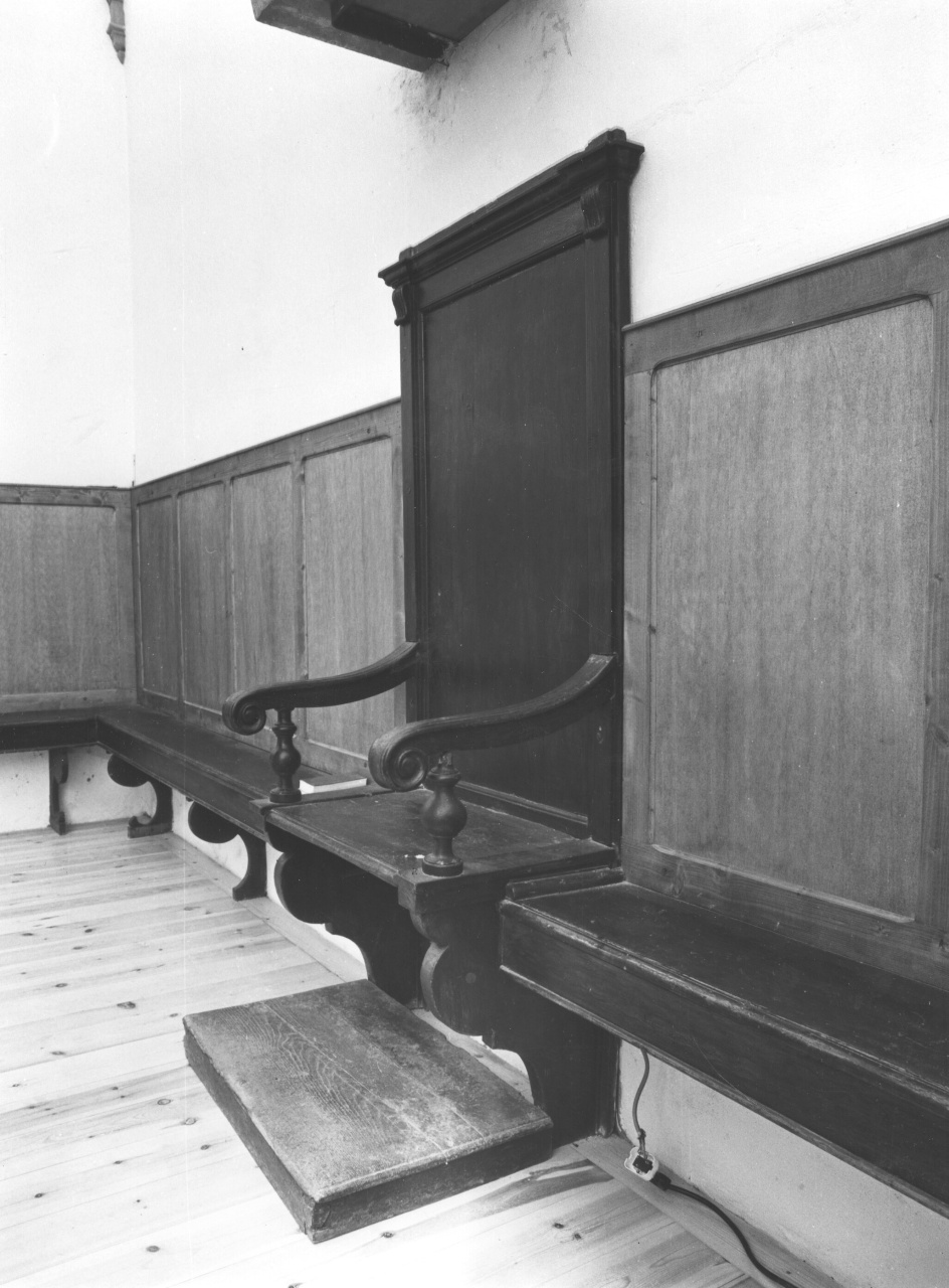 stalli del coro - bottega toscana (sec. XIX)