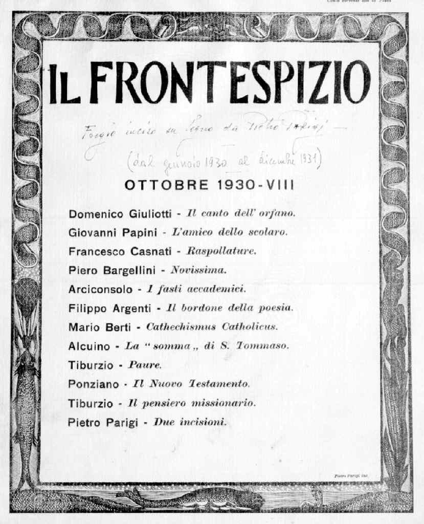 figure a colloquio (stampa) di Parigi Pietro (sec. XX)