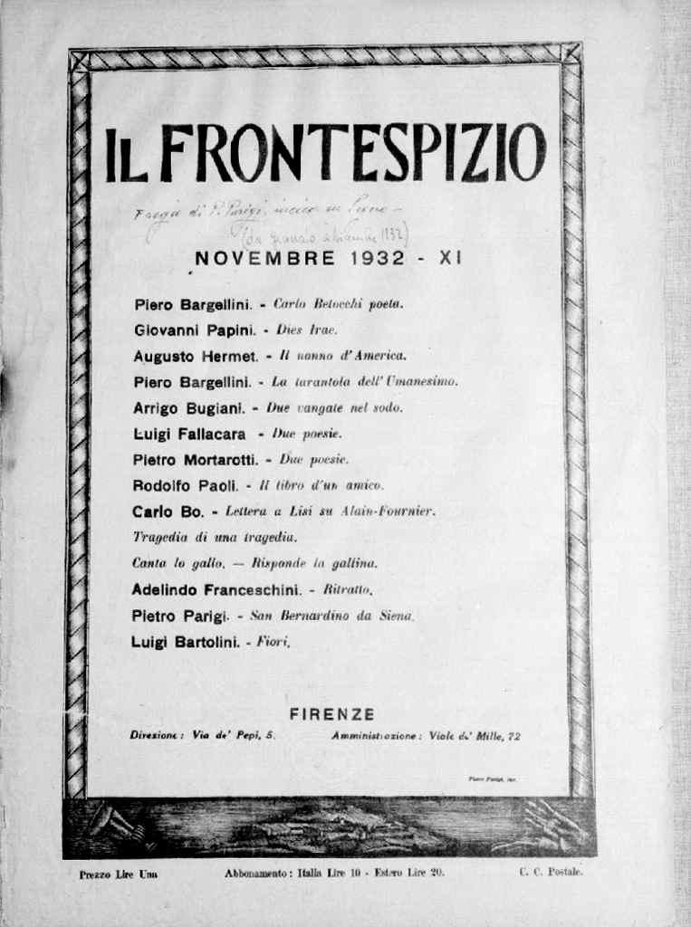 San Bernardino da Siena (stampa, serie) di Parigi Pietro (sec. XX)