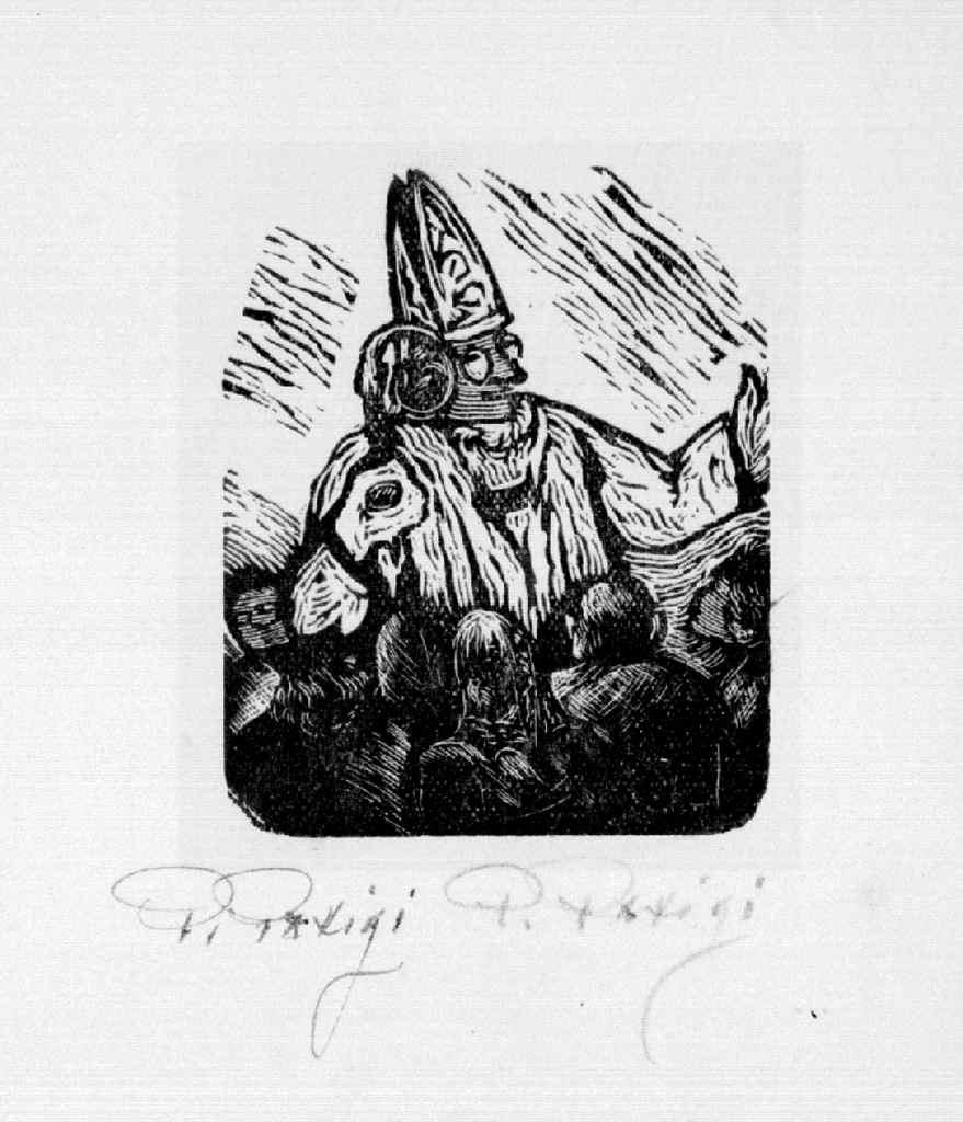 vescovo (stampa) di Parigi Pietro (sec. XX)