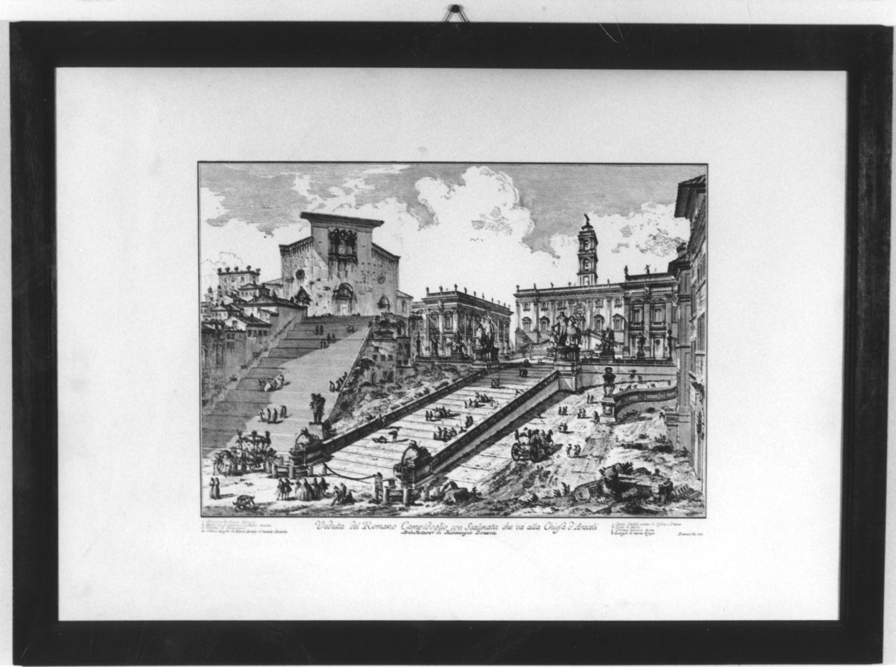 veduta del porto di Ripetta; veduta della piazza della Rotonda; veduta del (stampa, serie) di Grumer L, Piranesi Giovanni Battista (sec. XVIII)