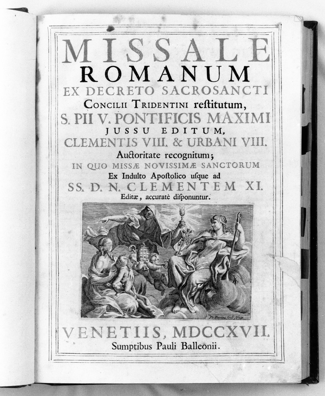 tre Virtù Teologali (stampa) di Petrini Paolo, Solimena Francesco (sec. XVIII)