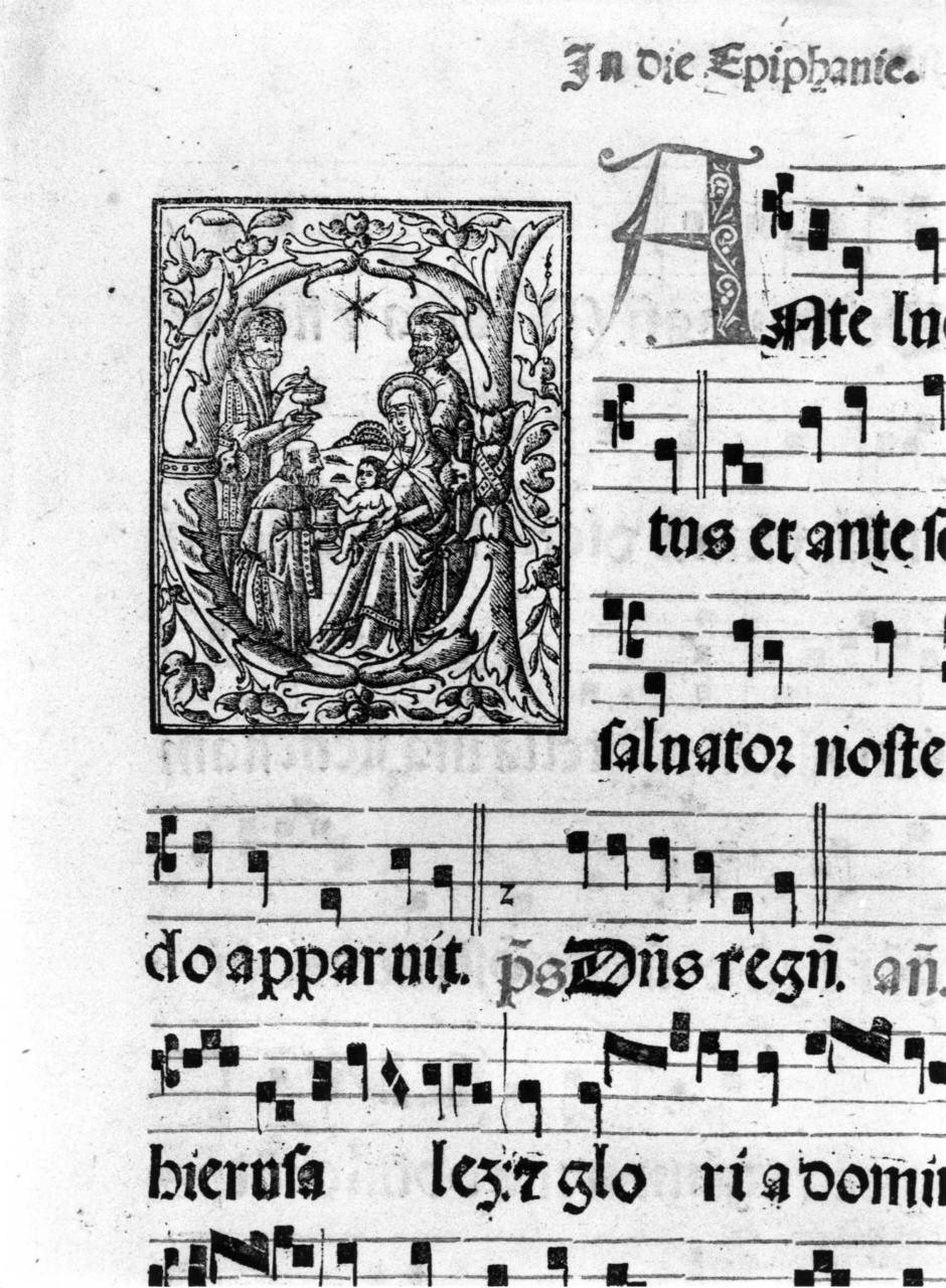 adorazione dei Re Magi (stampa) - ambito Europa settentrionale (secondo quarto sec. XVI)