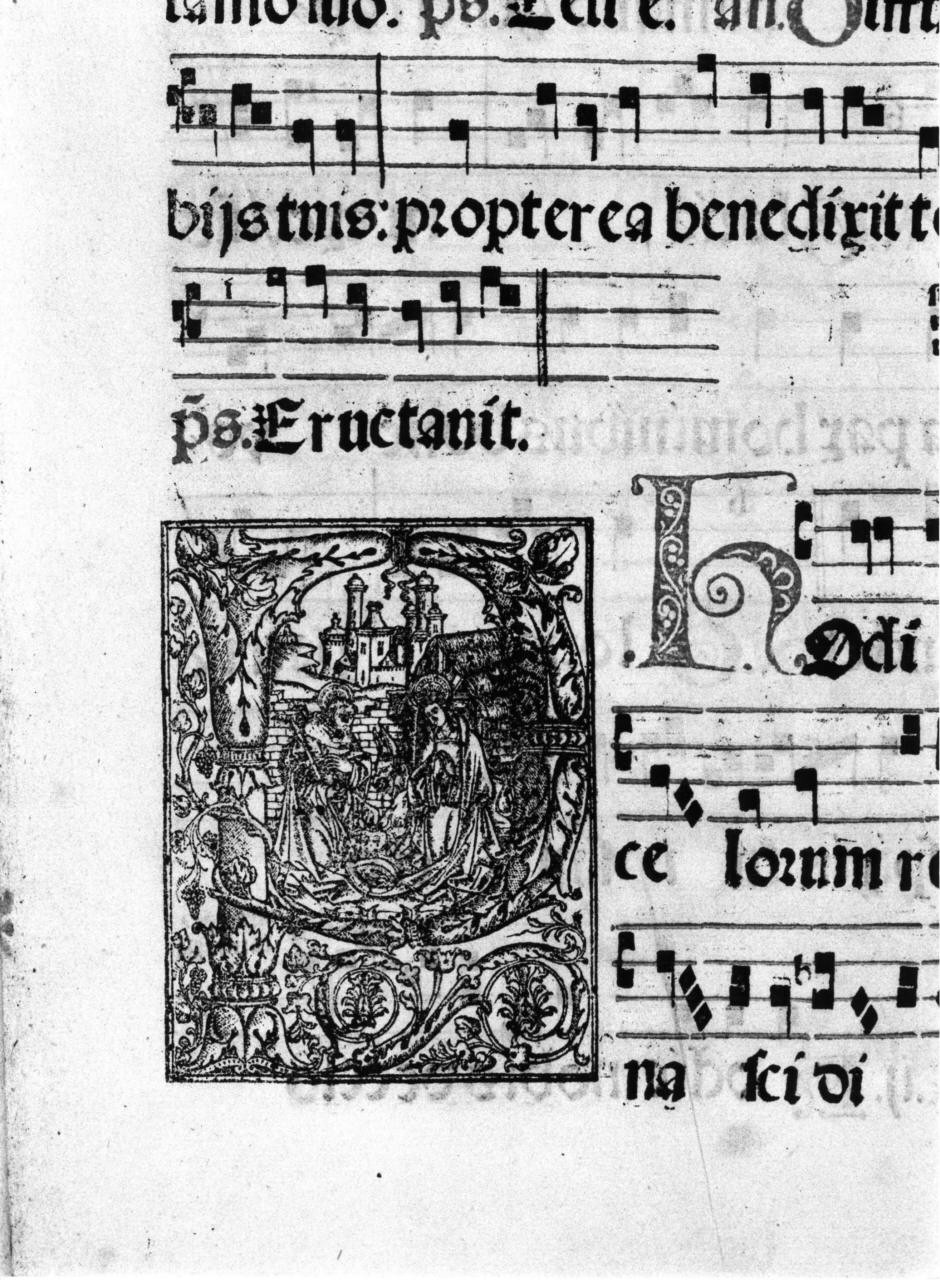 Sacra Famiglia (stampa) - ambito Europa settentrionale (secondo quarto sec. XVI)