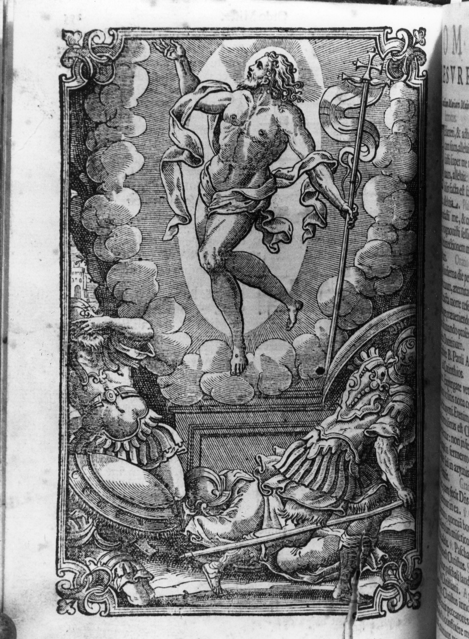 resurrezione di Cristo (stampa) - ambito veneto (primo quarto sec. XVII)