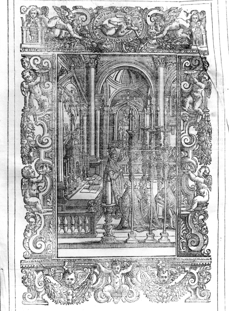 ascensione di Cristo (stampa) - ambito veneto (secondo quarto sec. XVII)