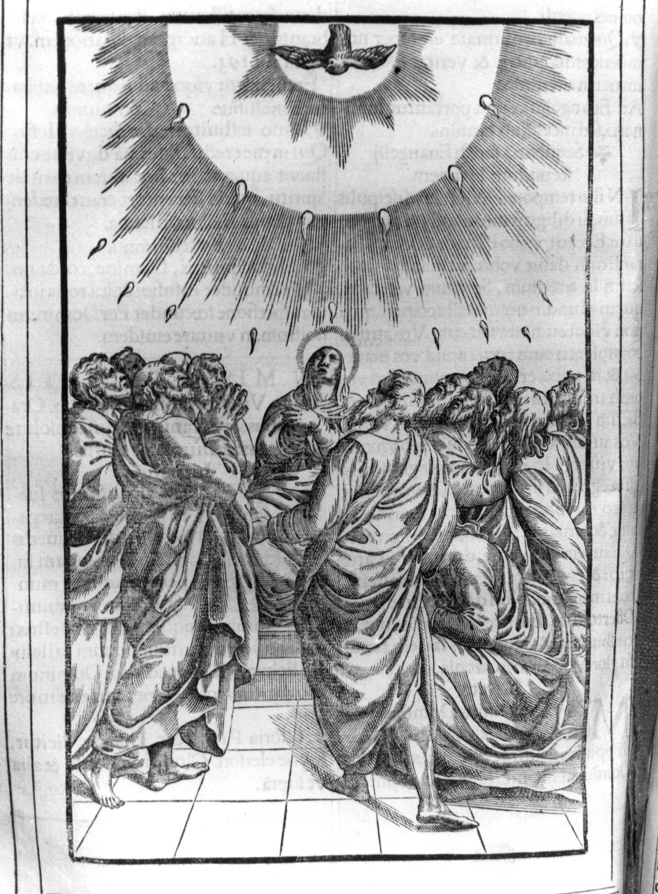 Pentecoste (stampa) - ambito veneto (secondo quarto sec. XVII)