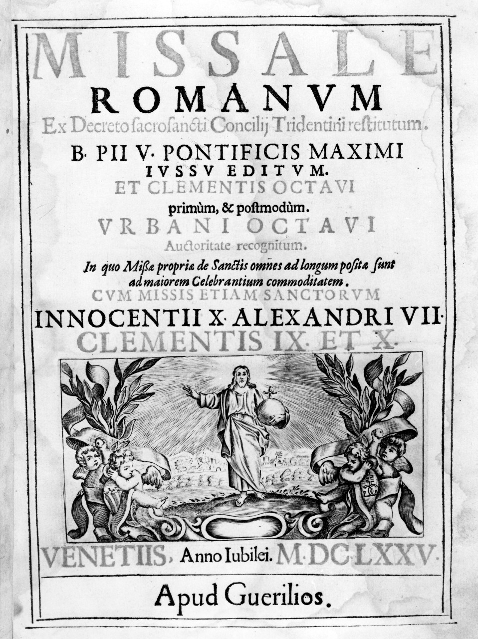 Cristo benedicente (stampa) - ambito italiano (ultimo quarto sec. XVII)