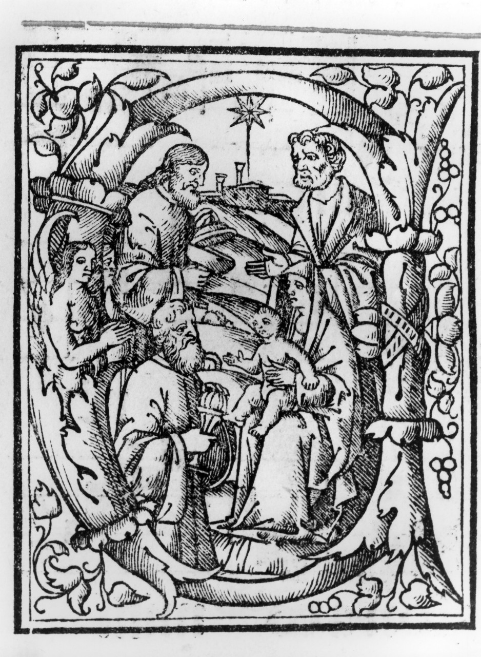 adorazione dei Re Magi (stampa) - ambito veneto (sec. XVI)