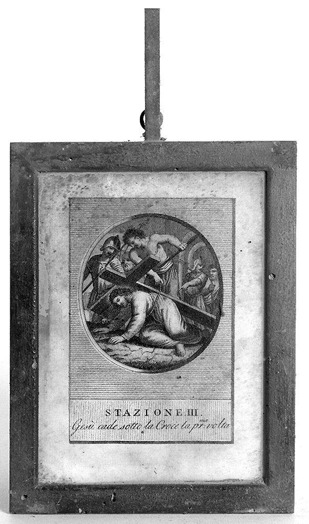 stazioni della via crucis (stampa, serie) - ambito italiano (sec. XIX)