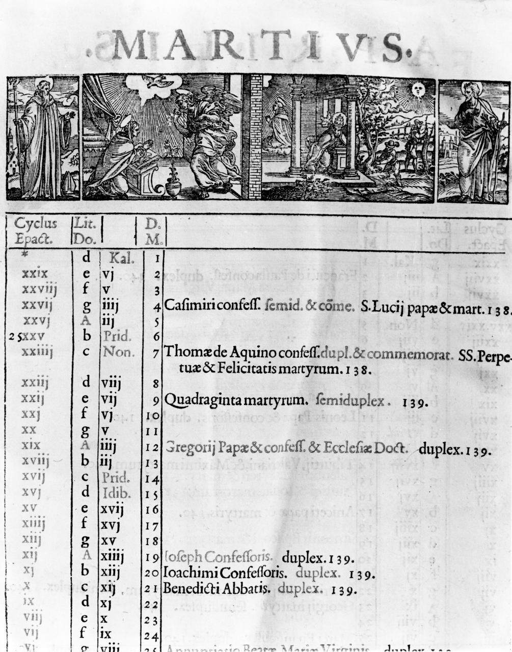 Annunciazione e sogno di san Gregorio Magno (stampa) - ambito veneto (sec. XVII)