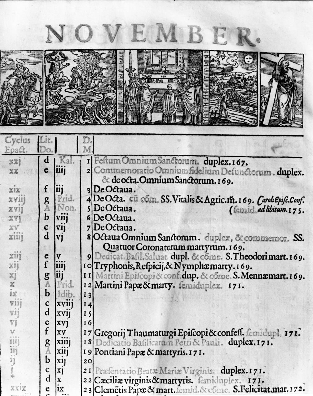 san Martino, santa Caterina e san Lorenzo intercedono presso Cristo per le anime del purgatorio, culto dei morti (stampa) - ambito veneto (sec. XVII)