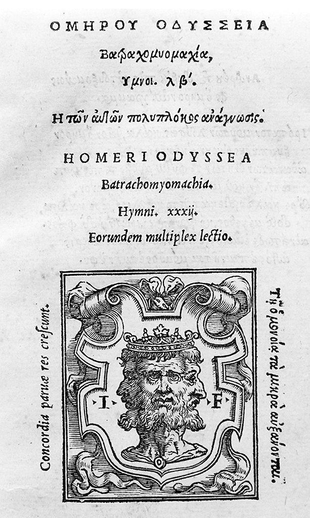 testa trina d'uomo barbuto (stampa) - ambito veneto (sec. XVI)