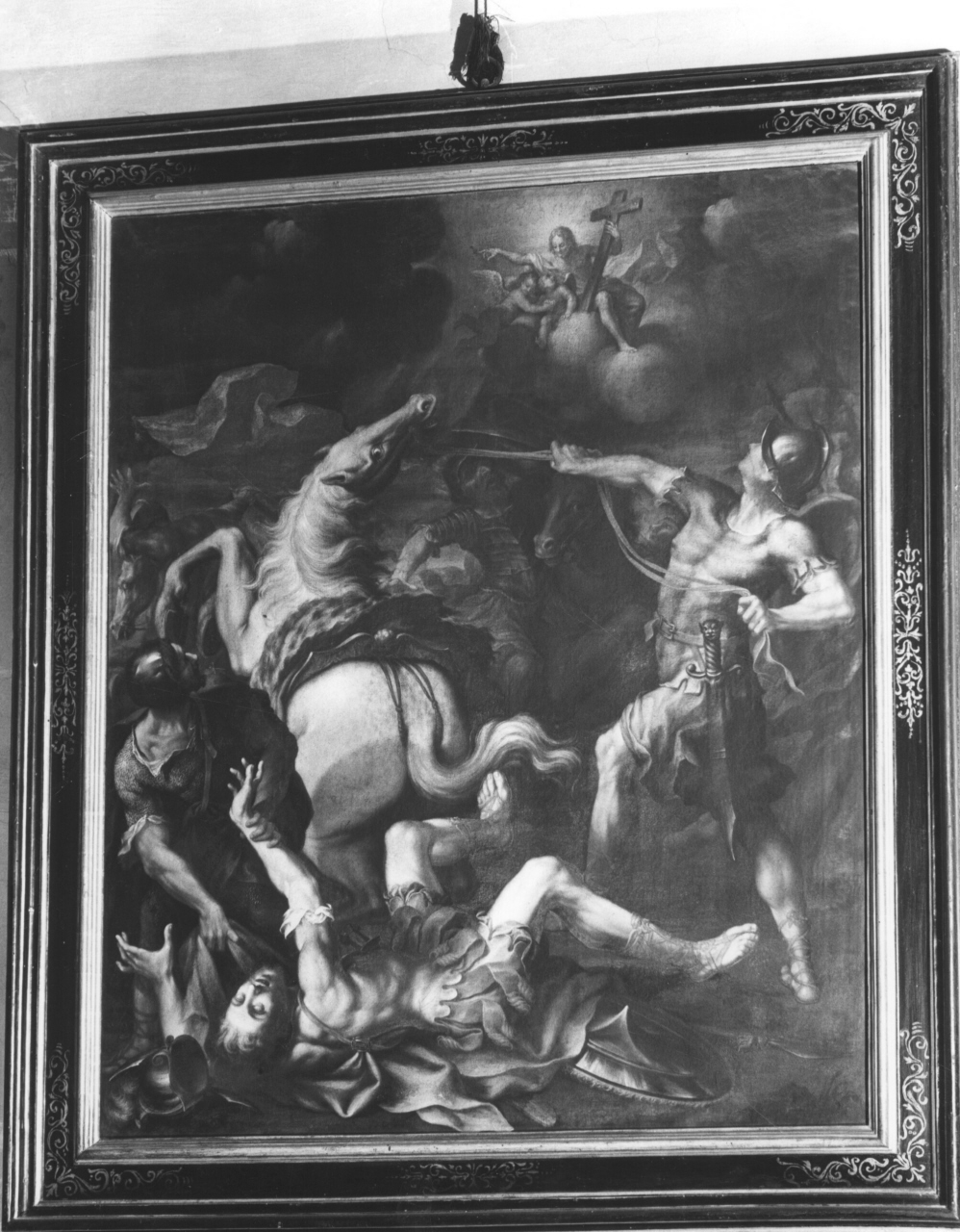 conversione di San Paolo (dipinto) di Marchesini Pietro detto Ortolanino (sec. XVIII)