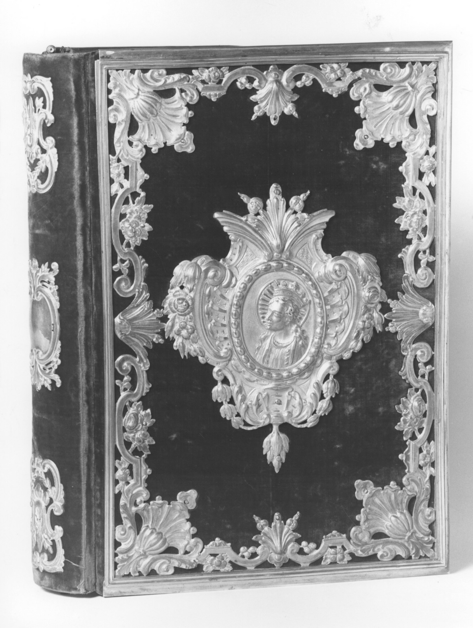 coperta di libro liturgico - bottega fiorentina (seconda metà sec. XVIII)