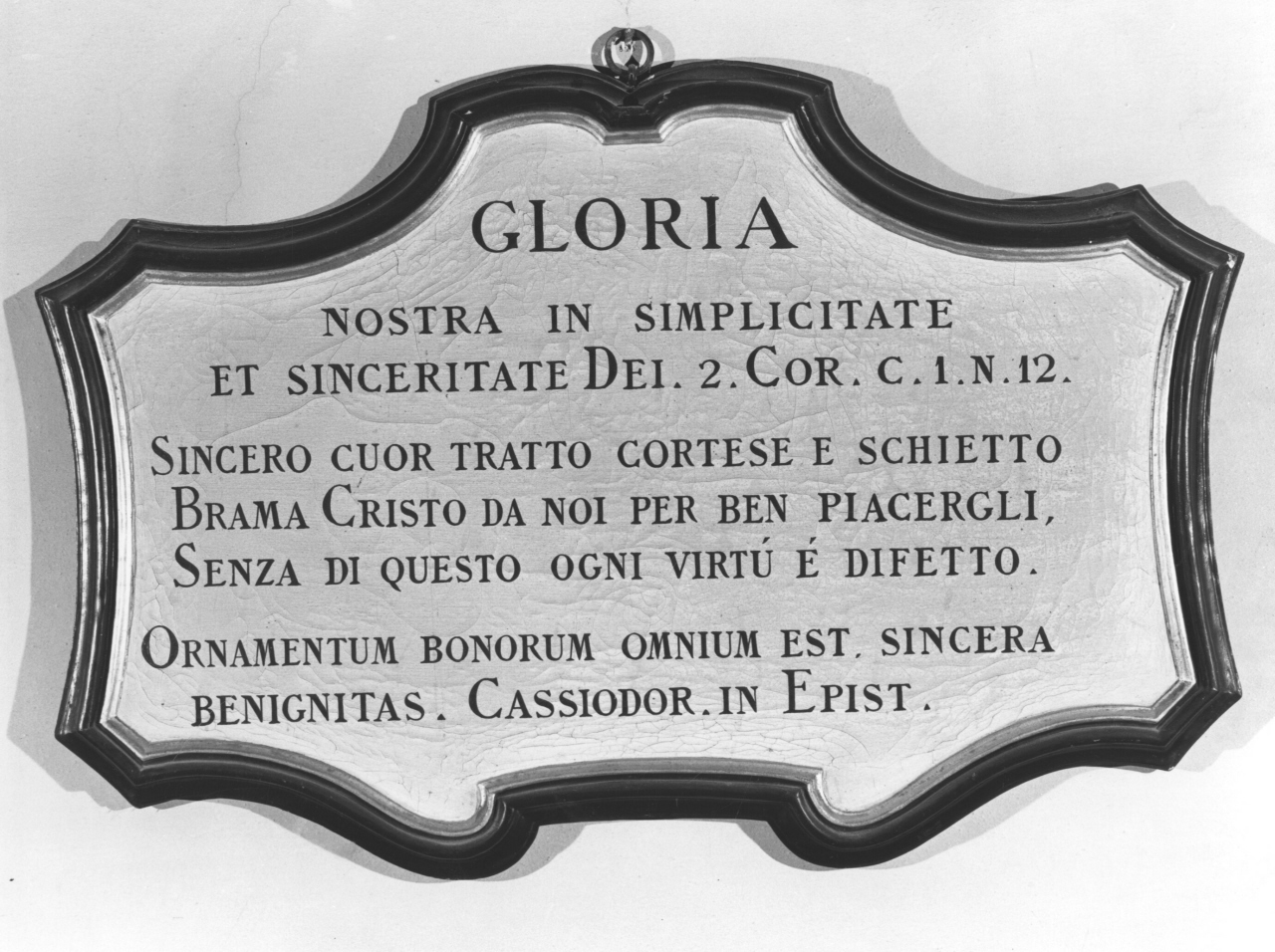 targa devozionale, serie - bottega toscana (fine sec. XVIII)