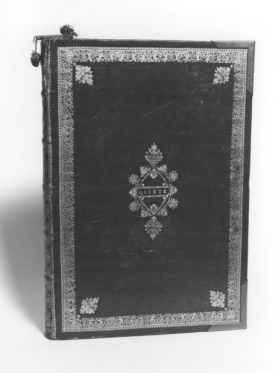 coperta di libro liturgico - bottega romana (sec. XVIII)