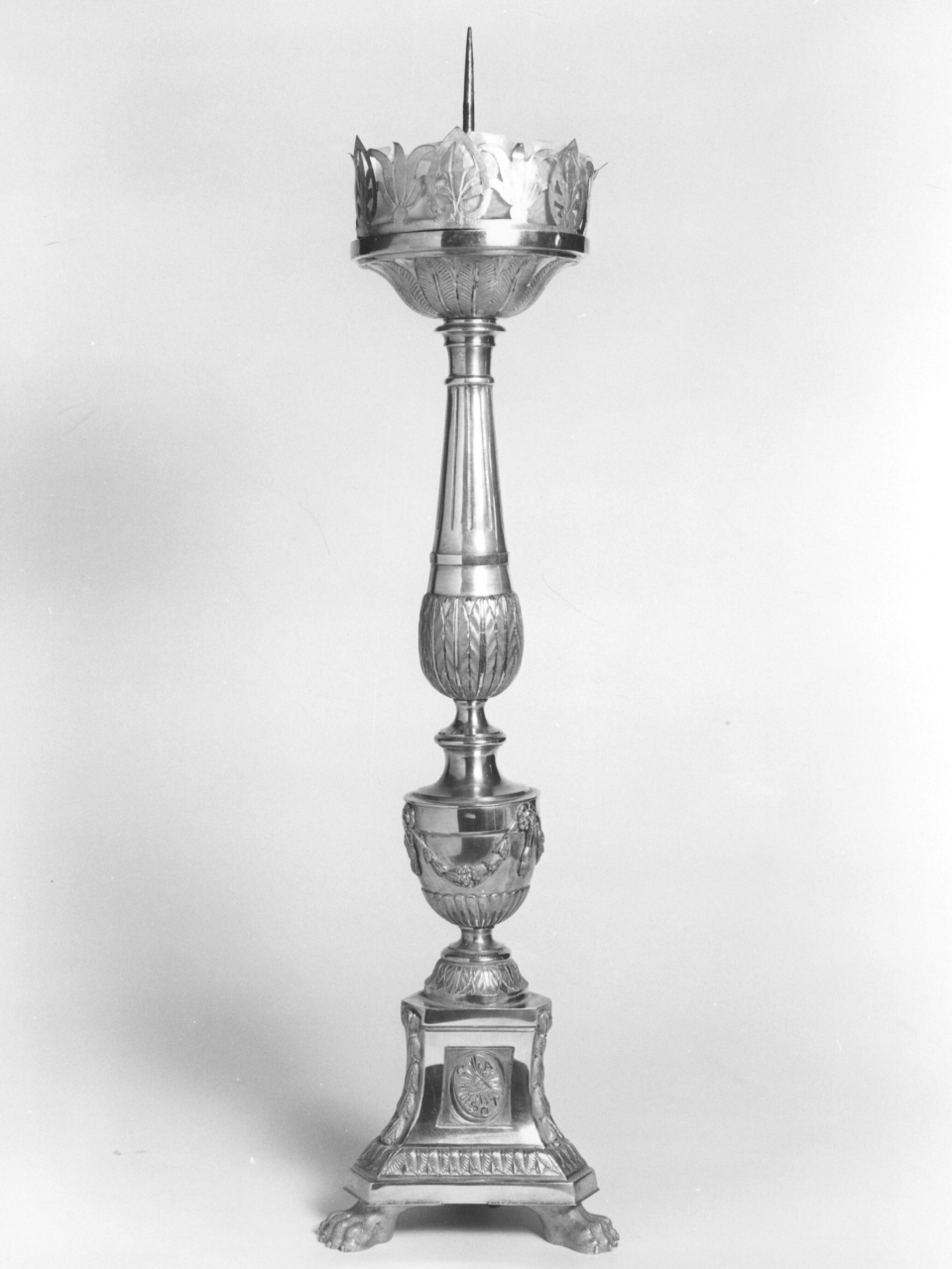 candeliere, serie di Codacci Giuseppe (bottega) (sec. XIX)