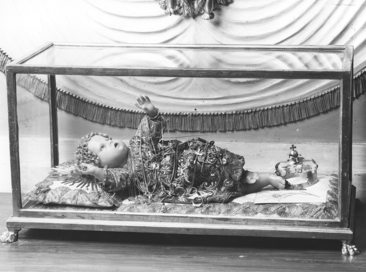 Gesù Bambino (scultura) - ambito toscano (secc. XVIII/ XIX)