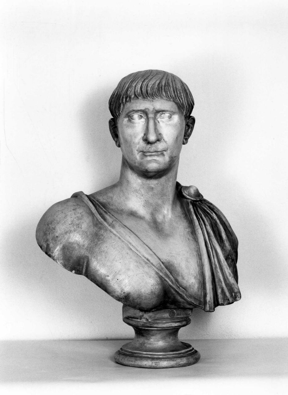 Traiano (busto) - manifattura di Signa (secc. XIX/ XX)