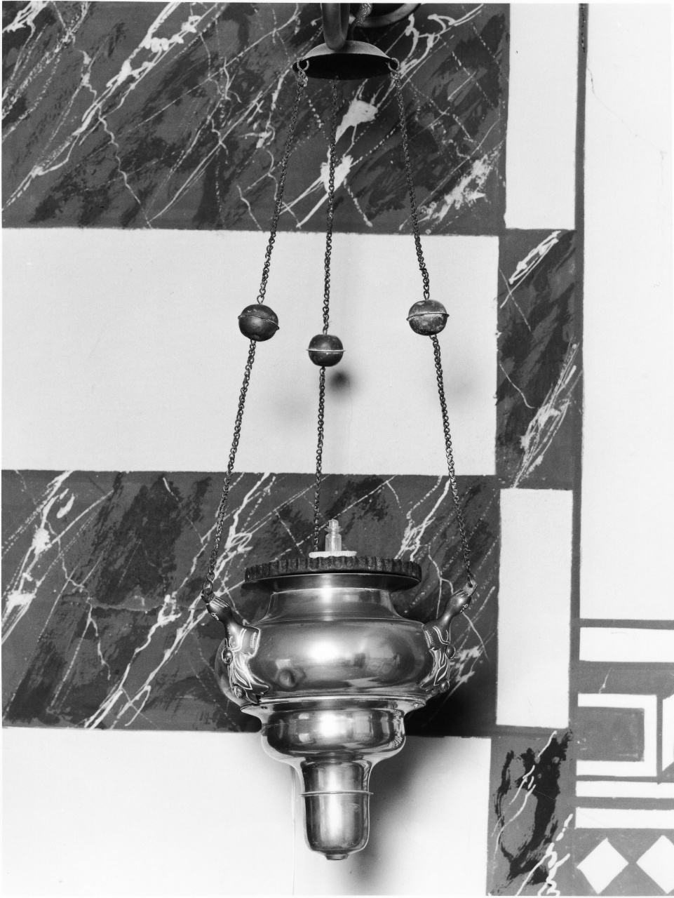 lampada pensile, serie - bottega toscana (sec. XX)