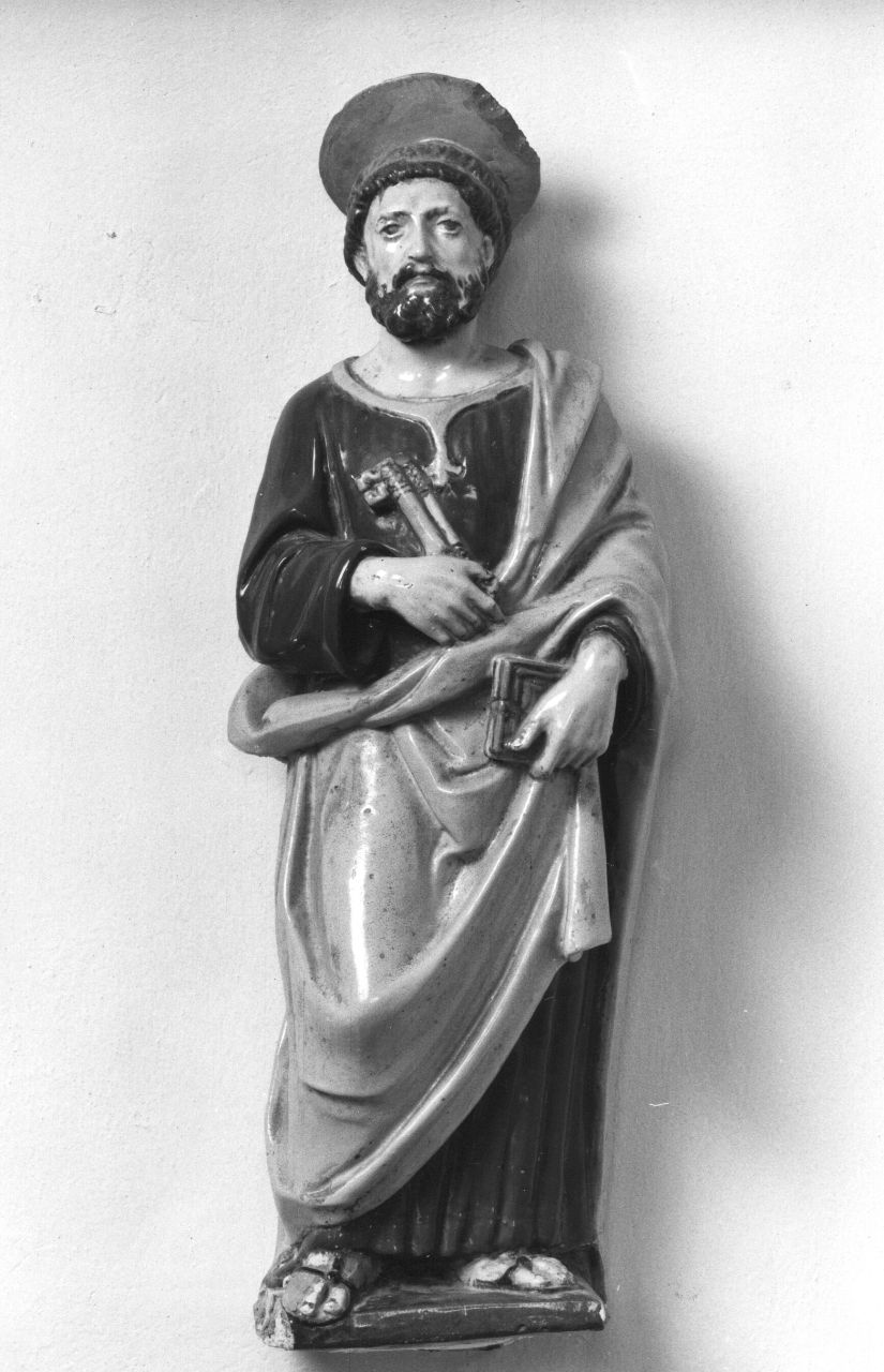 San Pietro (scultura) di Della Robbia Andrea (scuola) (sec. XVI)